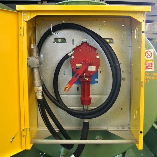 Armoire de stockage et distribution - TF/M - Emiliana Serbatoi - murale / en aluminium / pour carburant