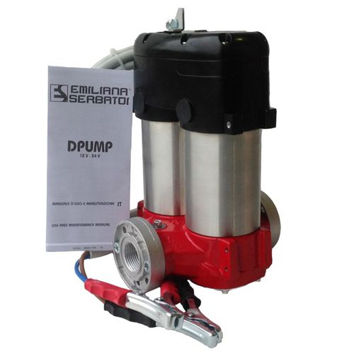 Pompe à palettes - DEVIL - Emiliana Serbatoi - à carburant / à moteur DC / auto-amorçante