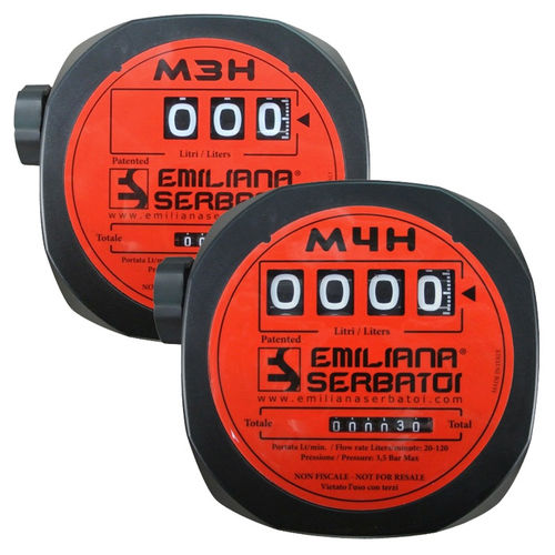 Débitmètre à disque oscillant - Emiliana Serbatoi - volumique / pour carburant / DC