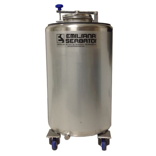 Cuve de stockage - Emiliana Serbatoi - pour huile / en inox / cylindrique