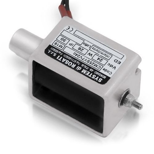 Électro-aimant open frame - CM series - SYSTEM DI ROSATI - linéaire / à une bobine / poussant