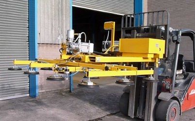 Palonnier à ventouse pour plaque de verre - max. 130 kg - Kilner Vacuumation - pivotant
