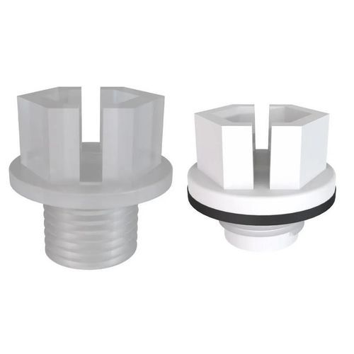 Bouchon rond - SR130 - Essentra Components - fileté / en PA6 / de protection