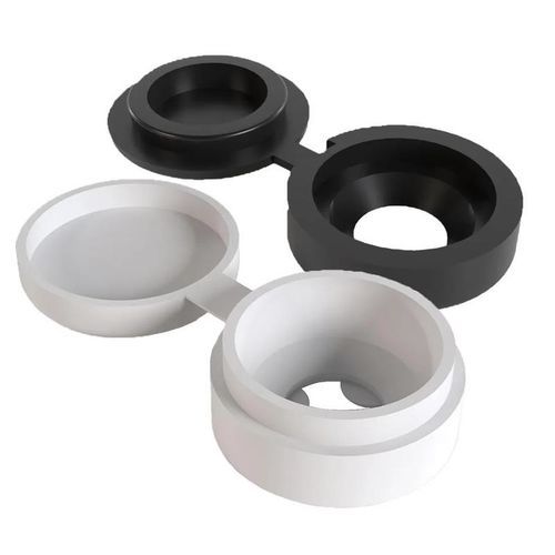 Capuchon press-fit - SR1807 - Essentra Components - en polypropylène / souple / anticorrosion