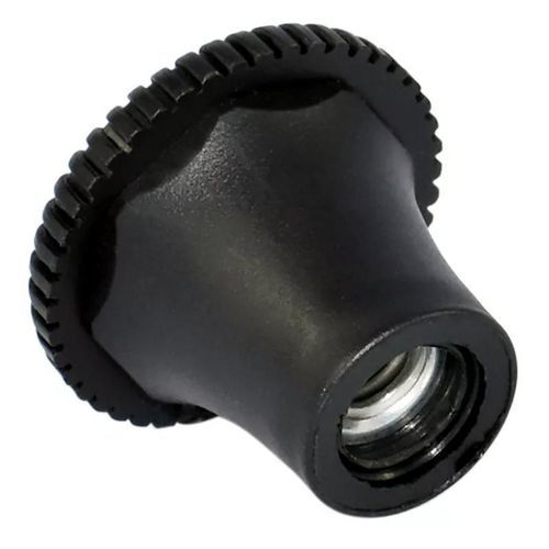 Bouton push-pull - 10559086 - Essentra Components - moleté / en plastique