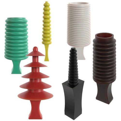 Bouchon conique - SR5748 - Essentra Components - non fileté / en PVC / en EPDM