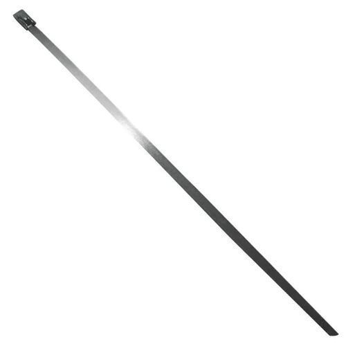 Collier de câblage en acier inoxydable - SRMT - Essentra Components - robuste / résistant à la température / sans crantage