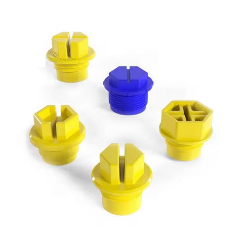 Bouchon fileté - SR1007 - Essentra Components - en polyéthylène basse densité PEBD / en HDPE / en nylon