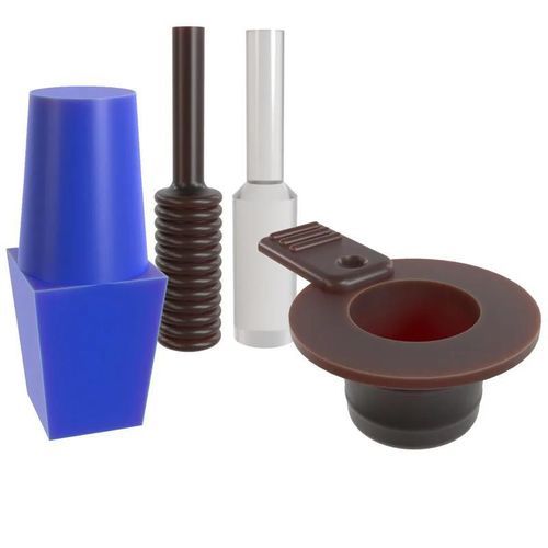 Bouchon fileté - 10377741 - Essentra Components - non fileté / en EPDM / en élastomère