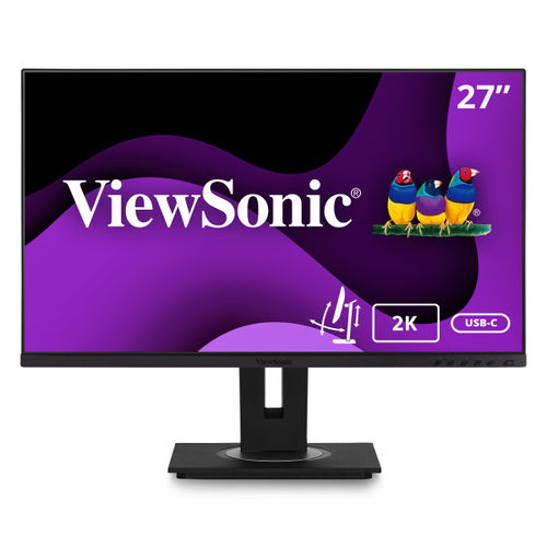 Moniteur IPS LCD - VG2756-2K - ViewSonic - 27" / 2560 x 1440 / de bureau