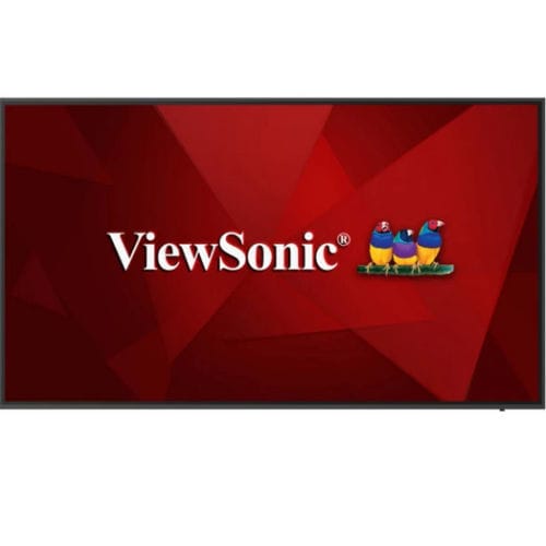 Afficheur LCD - CDE6520-W1 - ViewSonic - 3840 x 2160 / Full HD / 65"