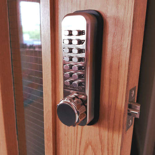 Serrure mécanique - BL2521 - Borglocks - pour porte / en acier inoxydable