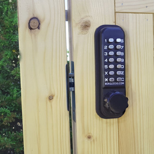 Serrure mécanique - BL2622 ECP - Borglocks - pour porte / pour portail / en acier inoxydable