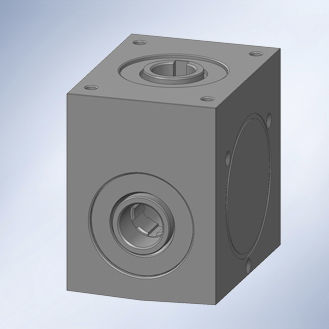 Renvoi d'angle à couple conique - Walther Flender - orthogonal / en acier / en acier inoxydable