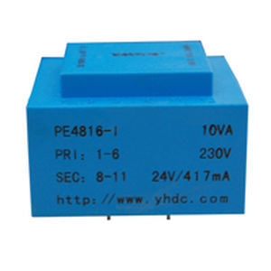 Transformateur d'isolement - PE4816-I - YHDC Dechang Electric - encapsulé / monophasé / à insérer