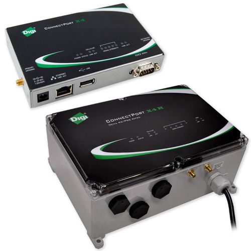 Passerelle de communication - ConnectPort® X4 Family - Digi International - WAN / Ethernet / cellulaire