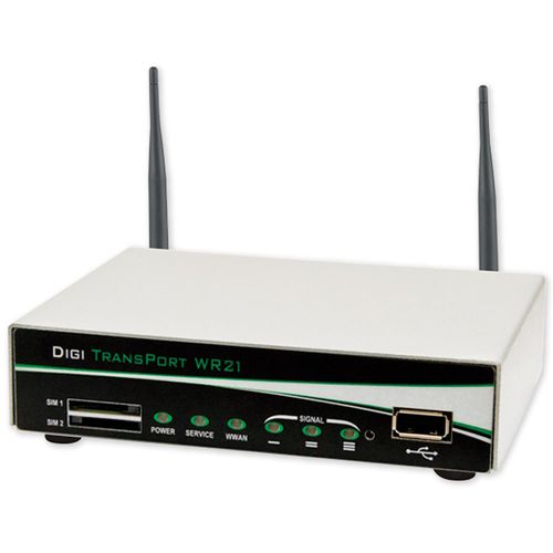 Routeur cellulaire - TransPort® WR21 - Digi International - 4G / 3G / mural