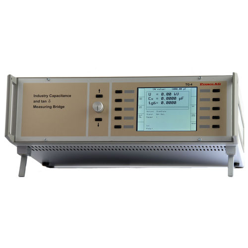 Testeur pour diagnostic - TG-4 - Presco AG - d'isolement par impulsion de tension / de capacité / de facteur de dissipation