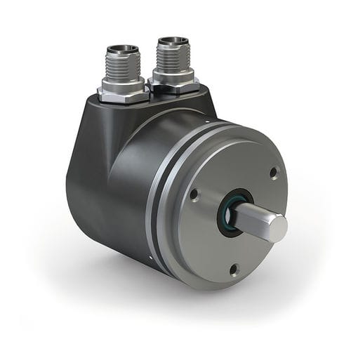 Codeur rotatif absolu - WV5800M - SIKO GmbH - magnétique / à bride / numérique