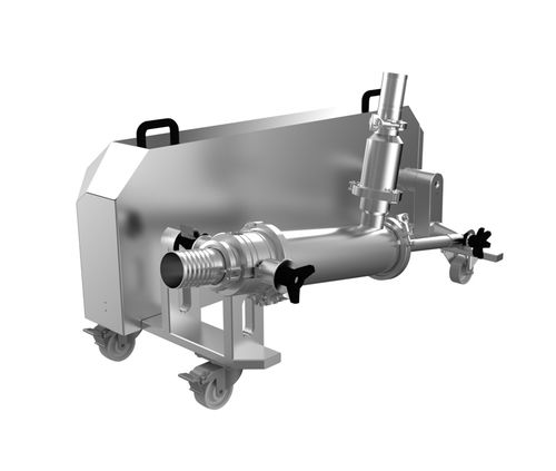Pompe à piston - max. 2 t/h | P-240 - Kulp Makina - pour produits alimentaires / pneumatique / pour l'industrie agroalimentaire