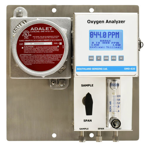 Analyseur d'oxygène - OMD-625 - Southland Sensing Ltd. - de gaz naturel / de process / pour environnement dangereux