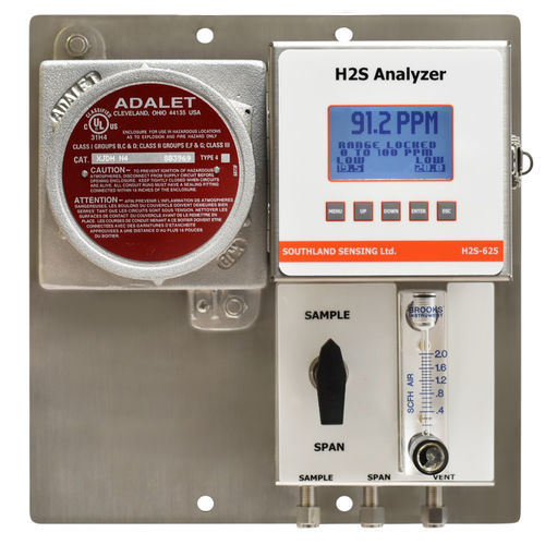 Analyseur de sulfure d'hydrogène - H2S-625 - Southland Sensing Ltd. - de surveillance / de process / pour site de mise en décharge