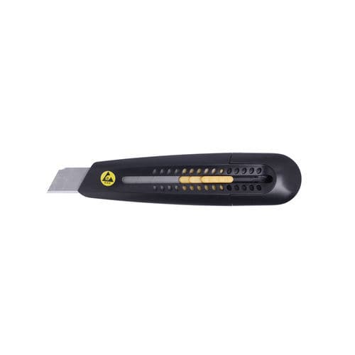 Cutter 18 mm - 5-519 - bernstein - à lame sécable / en acier inoxydable