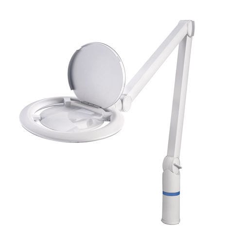 Loupe de travail - 9-104 - bernstein - lampe à LED / sur bras articulé / d'établi
