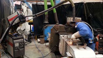 Machine à équilibrer horizontale - EQU21/EQU23 - Engmar - dynamique / pour torche de soudage