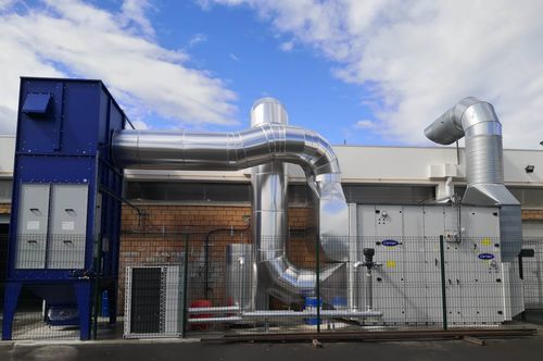 Centrale de traitement d'air pour grands volumes d'air - AHU - Engmar - industrielle / double flux / avec récupération de chaleur