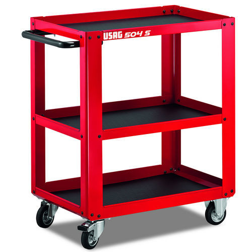 Armoire d'atelier - 504 S - USAG - à roulettes / à étagères / en acier