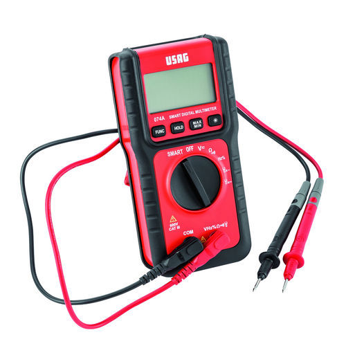 Multimètre numérique - 074 A - USAG - portable / 600 V / de fréquence