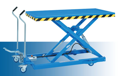 Table élévatrice à ciseaux - HF ML-500 - Gruse Maschinenbau - manuelle / mobile