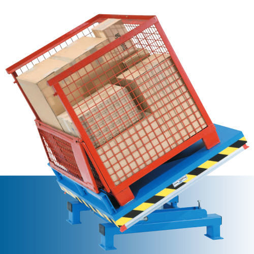 Basculeur électrique - BN-SG series - Gruse Maschinenbau - pour conteneur / élévateur