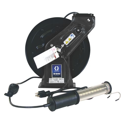 Enrouleur de câbles - SD 10  - GRACO - à rappel automatique / pour usage intensif / pour chantier de construction
