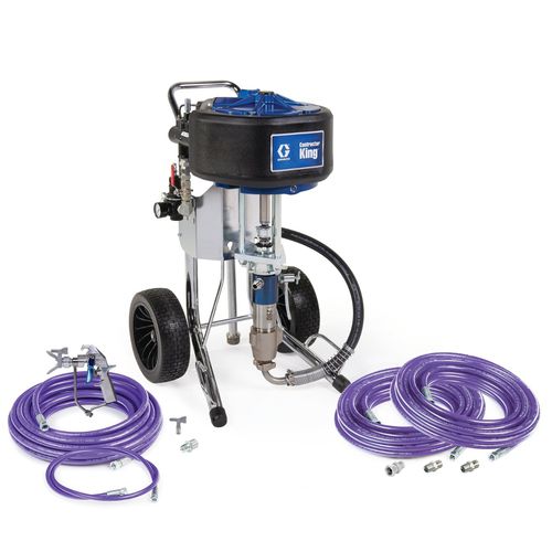 Unité de pulvérisation mobile - KING 45:1 - GRACO - airless / en inox / haute pression