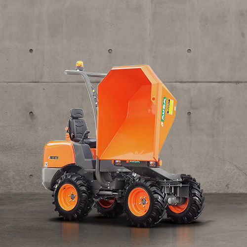 Dumper sur pneus - D120AHG - AUSA - diesel / à benne pivotante / à châssis articulé