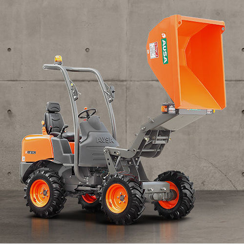 Dumper sur pneus - D150AHA - AUSA - diesel / à déchargement frontal / à châssis articulé