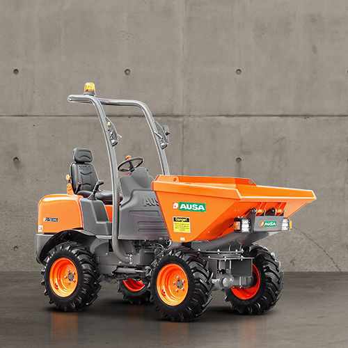 Dumper sur pneus - D150AHG - AUSA - diesel / à benne pivotante / à châssis articulé