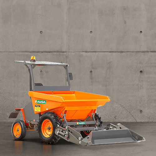 Dumper sur pneus - D175RMS - AUSA - diesel / à déchargement frontal / autochargeuse
