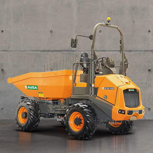 Dumper sur pneus - DR601AHG - AUSA - diesel / à benne pivotante / à châssis articulé