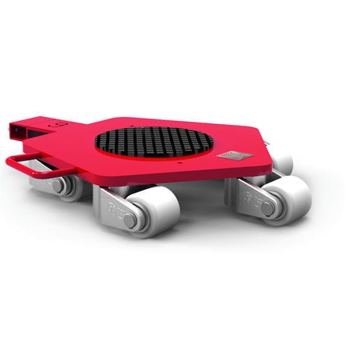Patin rouleur rotatif - RL6 - GKS-PERFEKT - pour forte charge / de transport / 360°