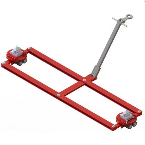 Patin rouleur pour forte charge - TL6-c - GKS-PERFEKT - pour charge sur 4 points / pour container