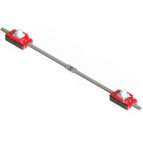 Patin rouleur pour forte charge - F12-c - GKS-PERFEKT - pour charge sur 4 points / pour container