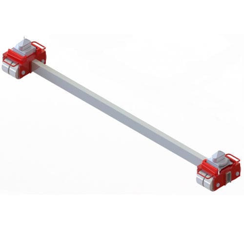 Patin rouleur pour forte charge - F20-c - GKS-PERFEKT - pour charge sur 4 points / pour container
