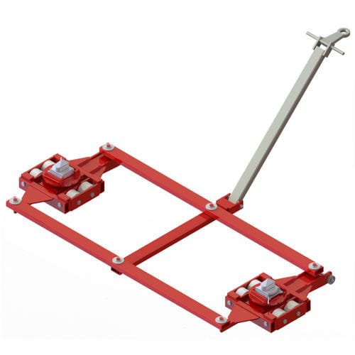 Patin rouleur pour forte charge - TL20-c - GKS-PERFEKT - pour charge sur 4 points / pour container