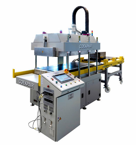 Presse pneumatique - Coexpair s.a. - de formage RTM / pour le moulage / de transfert thermique