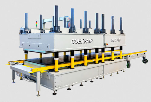 Presse pneumatique - Coexpair s.a. - de formage RTM / à compression / pour le moulage