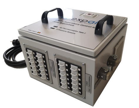 Système d'acquisition de données de température - Coexpair s.a. - portable / avec enregistrement de données / Ethernet