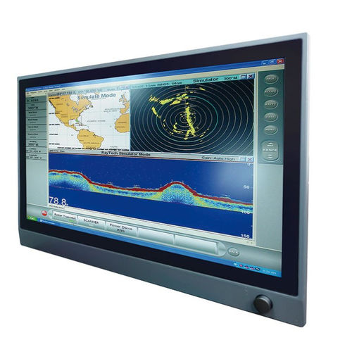 Moniteur LCD - NPD2706 - Litemax Electronics Inc. - à écran tactile multi-points / marin / 27"